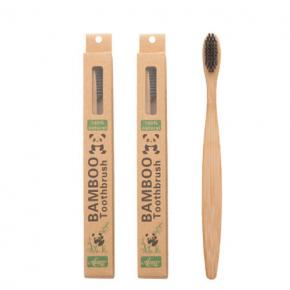 Plastic Free Bamboo Carbon Bristle Toothbrush