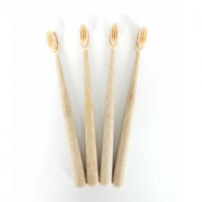 Plastic Free Fashion Shape Bamboo Toothbrush